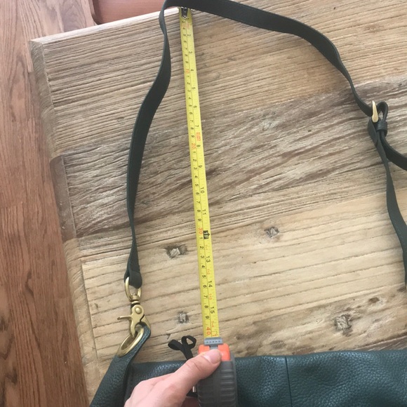 J.crew dark green messenger bag - Picture 7 of 8